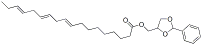 9,12,15-Octadecatrienoic acid (2-phenyl-1,3-dioxolan-4-yl)methyl ester CAS#: 56847-06-4