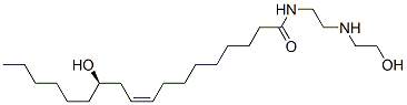 (9Z,12R)-12-Hydroxy-N-[2-[(2-hydroxyethyl)amino]ethyl]-9-octadecenamide CAS#: 52206-49-2