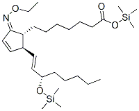 (9Z,13E,15S)-9-(Ethoxyimino)-15-(trimethylsiloxy)prosta-10,13-dien-1-oic acid trimethylsilyl ester CAS#: 56009-47-3