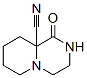 9aH-Pyrido[1,2-a]pyrazine-9a-carbonitrile,octahydro-1-oxo-(9CI) CAS#: 50369-66-9