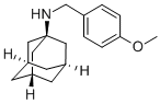 ADAMANTAN-1-YL-(4-METHOXY-BENZYL)-AMINE CAS#: 56916-85-9