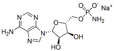 ADENOSINE 5'-MONOPHOSPHORAMIDATE SODIUM SALT CAS#: 6154-31-0
