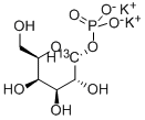 ALPHA-D-[1-13C]GALACTOPYRANOSYL 1-PHOSPHATE DIPOTASSIUM SALT CAS#: 478518-78-4