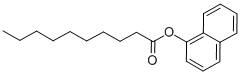 ALPHA-NAPHTHYL CAPRATE CAS#: 52664-28-5