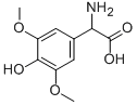 AMINO-(4-HYDROXY-3,5-DIMETHOXY-PHENYL)-ACETIC ACID CAS#: 58576-10-6