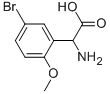 AMINO(5-BROMO-2-METHOXYPHENYL)ACETIC ACID CAS#: 500696-01-5