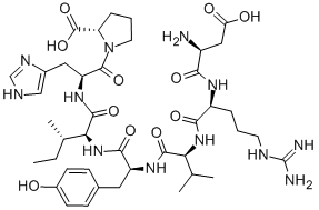 ASP-ARG-VAL-TYR-ILE-HIS-PRO CAS#: 51833-78-4