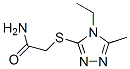 Acetamide, 2-[(4-ethyl-5-methyl-4H-1,2,4-triazol-3-yl)thio]- (9CI) CAS#: 552820-39-0