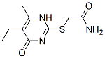 Acetamide, 2-[(5-ethyl-1,4-dihydro-6-methyl-4-oxo-2-pyrimidinyl)thio]- (9CI) CAS#: 552308-93-7