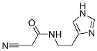 Acetamide,  2-cyano-N-[2-(1H-imidazol-4-yl)ethyl]-  (9CI) CAS#: 502164-38-7