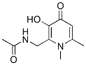 Acetamide, N-[(1,4-dihydro-3-hydroxy-1,6-dimethyl-4-oxo-2-pyridinyl)methyl]- (9CI) CAS#: 402937-59-1