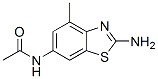 Acetamide, N-(2-amino-4-methyl-6-benzothiazolyl)- (9CI) CAS#: 518992-71-7