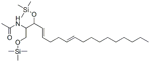 Acetamide, N-[2-[(trimethylsilyl)oxy]-1-[[(trimethylsilyl)oxy]methyl]- 3,7-heptadecadienyl]- CAS#: 55429-51-1