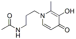 Acetamide, N-[3-(3-hydroxy-2-methyl-4-oxo-1(4H)-pyridinyl)propyl]- (9CI) CAS#: 503189-73-9