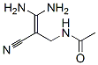 Acetamide, N-(3,3-diamino-2-cyano-2-propen-1-yl)- CAS#: 56563-14-5