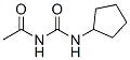 Acetamide, N-[(cyclopentylamino)carbonyl]- (9CI) CAS#: 58713-32-9