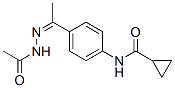 Acetic acid, [1-[4-[(cyclopropylcarbonyl)amino]phenyl]ethylidene]hydrazide CAS#: 550311-26-7