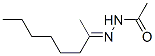 Acetic  acid,  (1-methylheptylidene)hydrazide  (9CI) CAS#: 453517-41-4