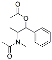 Acetic acid 2-(acetylmethylamino)-1-phenylpropyl ester CAS#: 55133-90-9