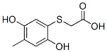 Acetic acid, [(2,5-dihydroxy-4-methylphenyl)thio]- (9CI) CAS#: 408340-52-3