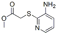Acetic acid, [(3-amino-2-pyridinyl)thio]-, methyl ester (9CI) CAS#: 477716-66-8