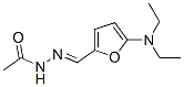 Acetic  acid,  [[5-(diethylamino)-2-furanyl]methylene]hydrazide  (9CI) CAS#: 444281-46-3
