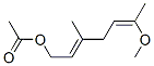 Acetic acid 6-methoxy-3-methyl-2,5-heptadienyl ester CAS#: 55402-27-2