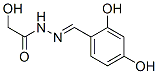 Acetic acid, hydroxy-, [(2,4-dihydroxyphenyl)methylene]hydrazide (9CI) CAS#: 412959-32-1