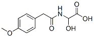 Acetic  acid,  hydroxy[[(4-methoxyphenyl)acetyl]amino]-  (9CI) CAS#: 475469-49-9