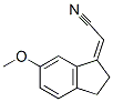 Acetonitrile, (2,3-dihydro-6-methoxy-1H-inden-1-ylidene)-, (2Z)- (9CI) CAS#: 468104-14-5