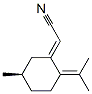 Acetonitrile, [(5R)-5-methyl-2-(1-methylethylidene)cyclohexylidene]-, (2Z)- (9CI) CAS#: 439689-22-2