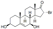 Androst-5-en-17-one, 16-bromo-3,7-dihydroxy-, (3beta,7beta,16alpha)- (9CI) CAS#: 502848-93-3