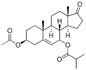 Androst-5-en-17-one, 3-(acetyloxy)-7-(2-methyl-1-oxopropoxy)-, (3beta)- (9CI) CAS#: 517894-42-7