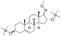 Androst-5-en-17-one, 3,16-bis[(trimethylsilyl)oxy]-, O-methyloxime, (3 beta,16alpha)- CAS#: 55557-05-6