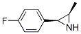 Aziridine, 2-(4-fluorophenyl)-3-methyl-, (2S,3R)- (9CI) CAS#: 502850-12-6