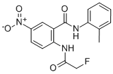BENZAMIDE, 2-[(2-FLUOROACETYL)AMINO]-N-(2-METHYLPHENYL)-5-NITRO- CAS#: 56287-72-0