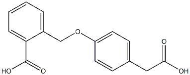 BENZENE ACETIC ACID, 4-[(2-CARBOXYPHENYL)METHOXY] CAS#: 55453-89-9
