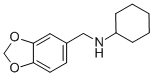 BENZO[1,3]DIOXOL-5-YLMETHYL-CYCLOHEXYL-AMINE CAS#: 5427-37-2