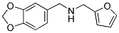 BENZO[1,3]DIOXOL-5-YLMETHYL-FURAN-2-YLMETHYL-AMINE CAS#: 510723-65-6