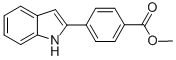 BENZOIC ACID, 4-(1H-INDOL-2-YL)-, METHYL ESTER CAS#: 485321-10-6