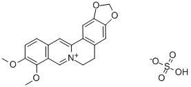 BERBERINE ACID SULFATE CAS#: 633-66-9