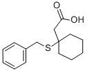 BETA-(S-BENZYL)MERCAPTO-BETA,BETA-CYCLOPENTAMETHYLENE PROPIONIC ACID CAS#: 55154-80-8