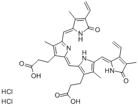 BILIVERDIN DIHYDROCHLORIDE CAS#: 55482-27-4