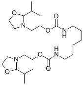 BIS[2-[2-(1-METHYLETHYL)-3-OXAZOLIDINYL]ETHYL] 1,6-HEXANEDIYLBISCARBAMATE CAS#: 59719-67-4
