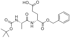 BOC-ALA-D-GLU-OBZL CAS#: 50515-48-5