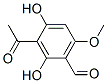 Benzaldehyde, 3-acetyl-2,4-dihydroxy-6-methoxy- (9CI) CAS#: 497949-65-2