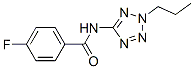 Benzamide, 4-fluoro-N-(2-propyl-2H-tetrazol-5-yl)- (9CI) CAS#: 593241-46-4