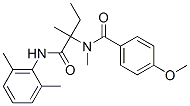 Benzamide, N-[1-[[(2,6-dimethylphenyl)amino]carbonyl]-1-methylpropyl]-4-methoxy-N-methyl- (9CI) CAS#: 485826-64-0