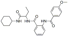 Benzamide, N-[1-[(cyclohexylamino)carbonyl]propyl]-2-[(4-methoxybenzoyl)amino]- (9CI) CAS#: 499105-01-0