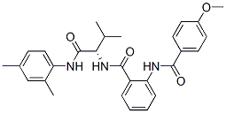 Benzamide, N-[(1S)-1-[[(2,4-dimethylphenyl)amino]carbonyl]-2-methylpropyl]-2-[(4-methoxybenzoyl)amino]- (9CI) CAS#: 471260-34-1